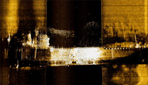 Ship wreck: magnetometer register